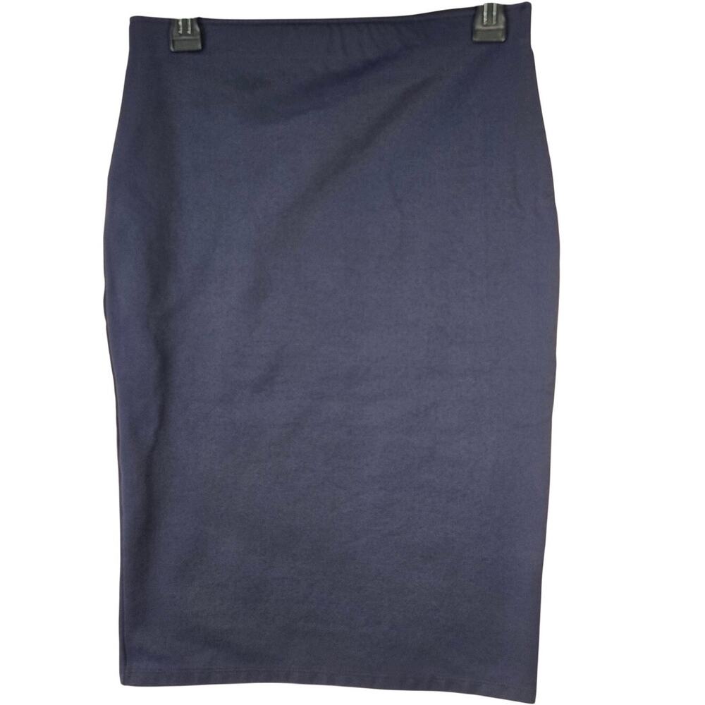 Zara Trafaluc Office Siren Indie Bodycon Pencil Skirt Deadstock 2014 Blue Size M